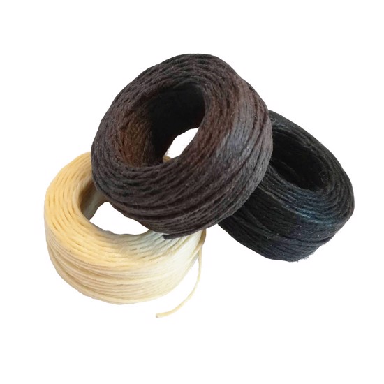 Waxed Thread - 0.9 mm x 25 m