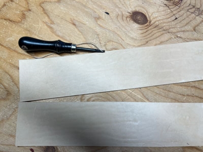 Step 8 Cut the top edge with the edge beveler