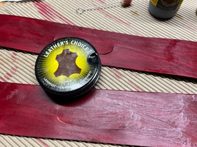 Step 15 Apply leather conditioner