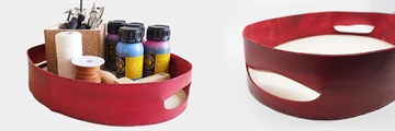 Design your own serving tray of wood and leather | Part 1 of 2