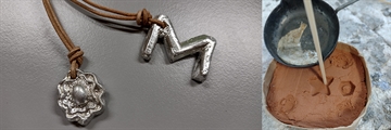 How to do tin casting in molding sand