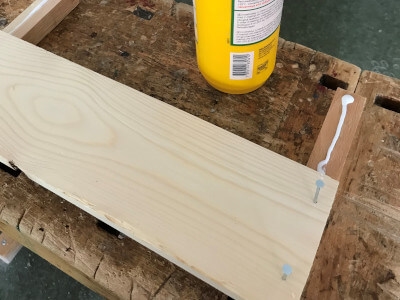 Step 5 Glue together with wood glue